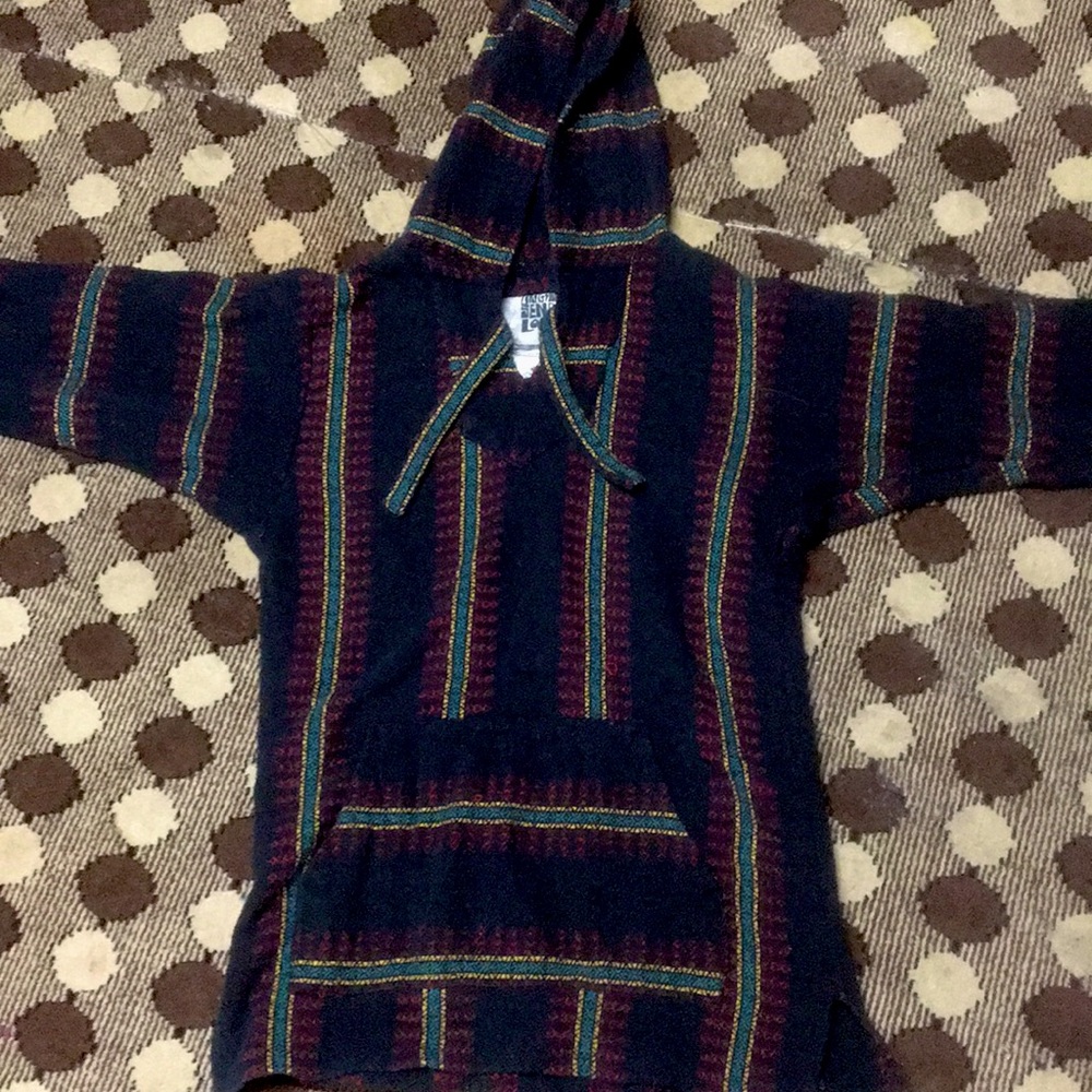 Hand made in Mexico Drug Rug